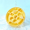Stampo per cottura a vapore per alimenti per bambini in silicone 2 in 1 – Stampo rotondo per torte e salsicce al vapore con animali carini con fori di sfiato e manico resistente al calore | Logo personalizzato OEM