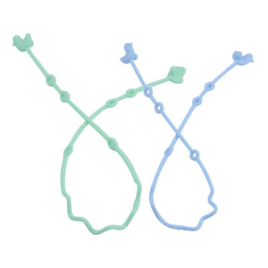 Sangles de s&eacute;curit&eacute; pour jouets en silicone pour oiseaux — Multi-Snap r&eacute;glable &agrave; 3 vitesses, 13 g ultra l&eacute;ger, couleurs macarons pastel | D&eacute;clar&eacute; EN 12586, fabricant OEM certifi&eacute; FDA et EN 71-3