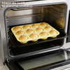 12カップシリコンマフィンパン&カップケーキベーキングトレイ – 焦げ付き防止BPAフリー、-60&deg;C～220&deg;C、オーブンと電子レンジで簡単に取り外し可能 | OEM カスタムカラーとロゴ