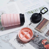 Bouteille d'eau pliable en silicone pour l'ext&eacute;rieur pour la randonn&eacute;e et les voyages | Fabricant OEM, certifi&eacute; FDA et LFGB