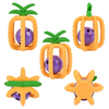 Silikon-Ananas-Baby-Rasselball – 4-in-1-Kau-, Rassel-, Greif- und H&auml;ngespielzeug | OEM-Gro&szlig;handel