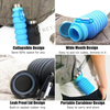 Botella de agua deportiva de silicona plegable | Botella de gimnasio plegable OEM personalizada, certificada por FDA y LFGB